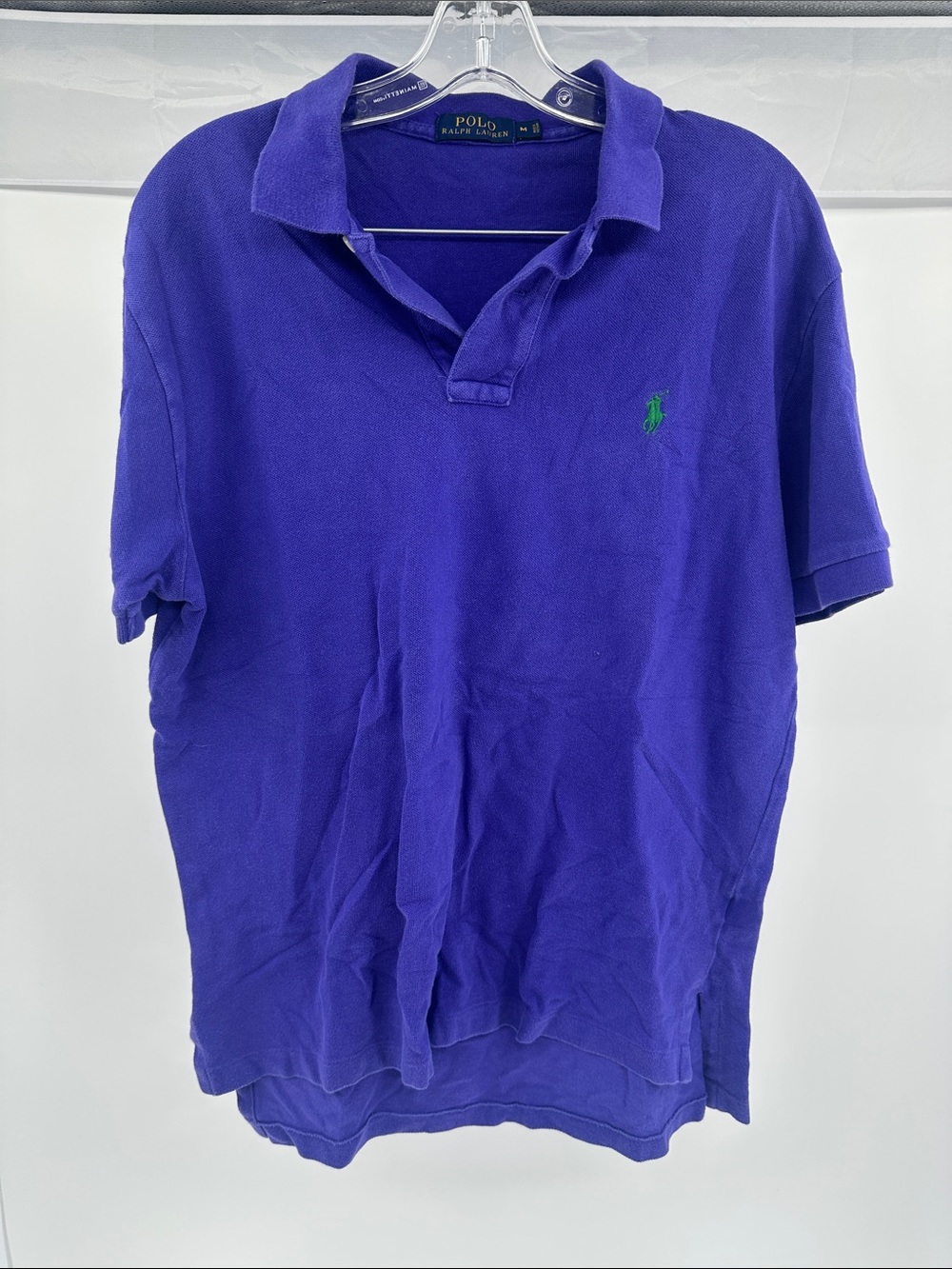 Polo by Ralph Lauren Royal Purple Short-Sleeve Polo with Green Pony